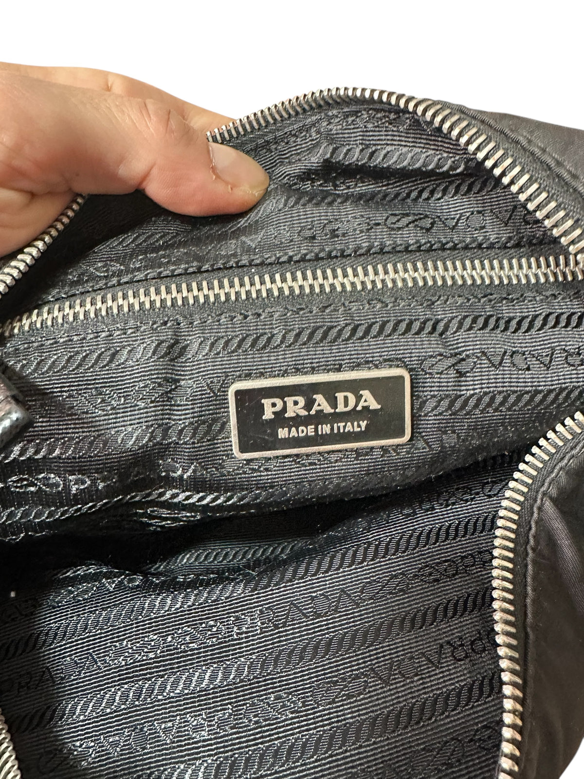 Prada borsa vintage in nylon — foto 11