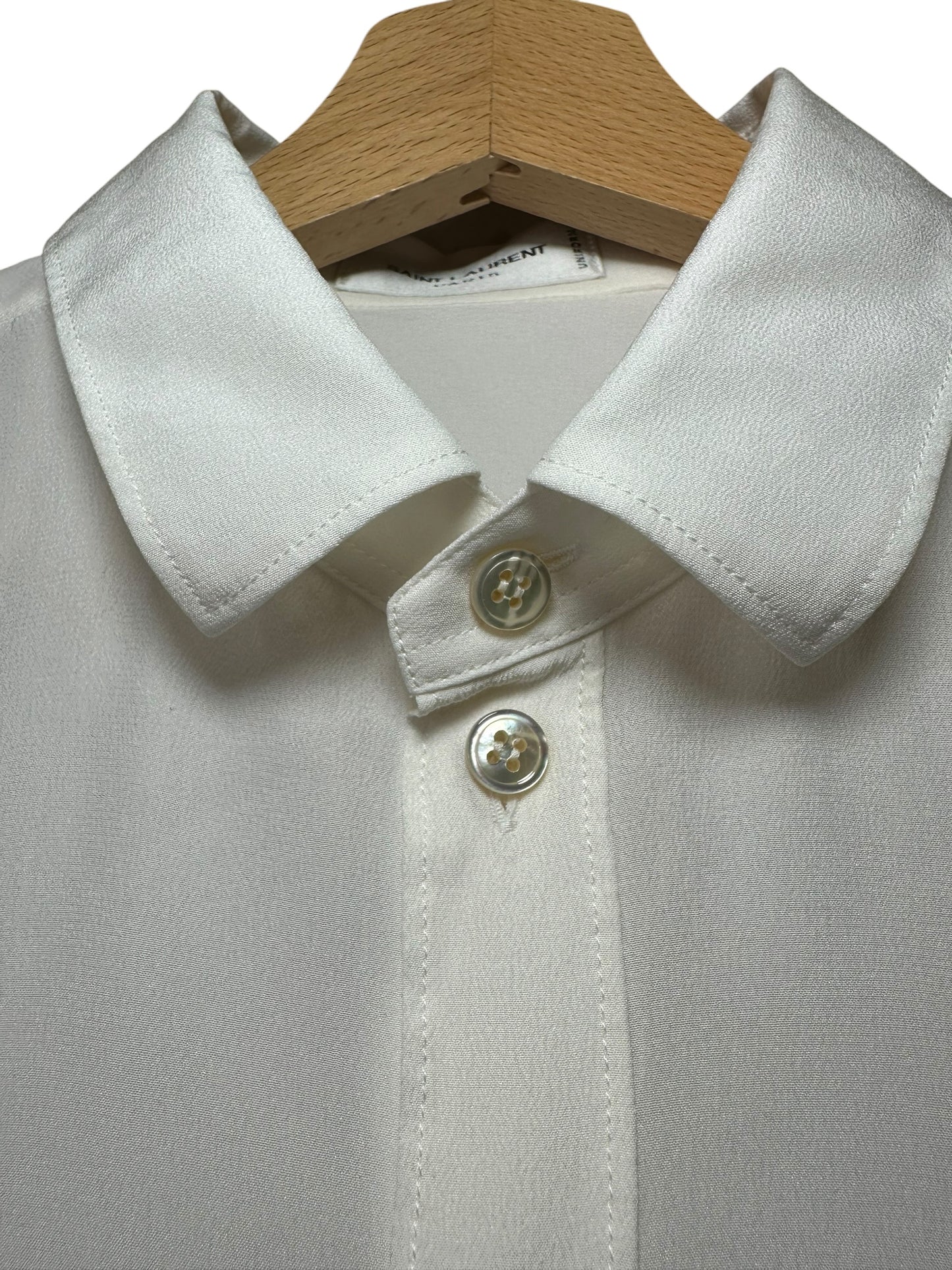 Saint Laurent camicia in seta (S)