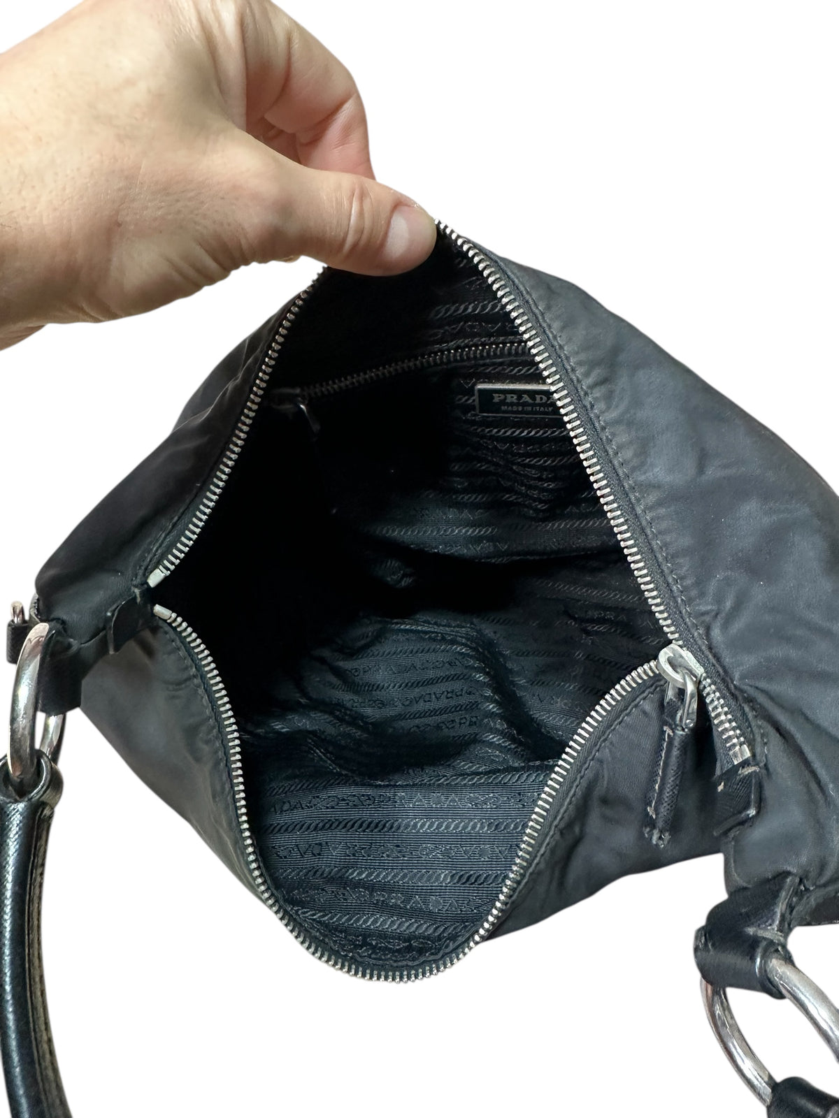 Prada borsa vintage in nylon — foto 10