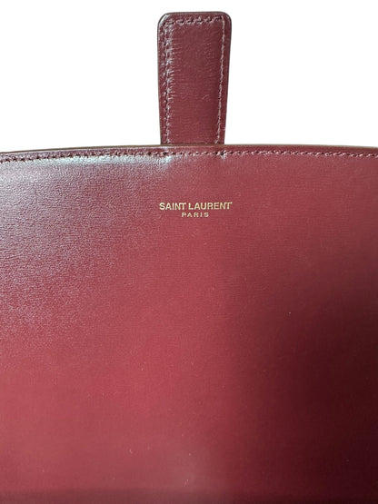 Saint Laurent borsa in suede monogram — foto 19