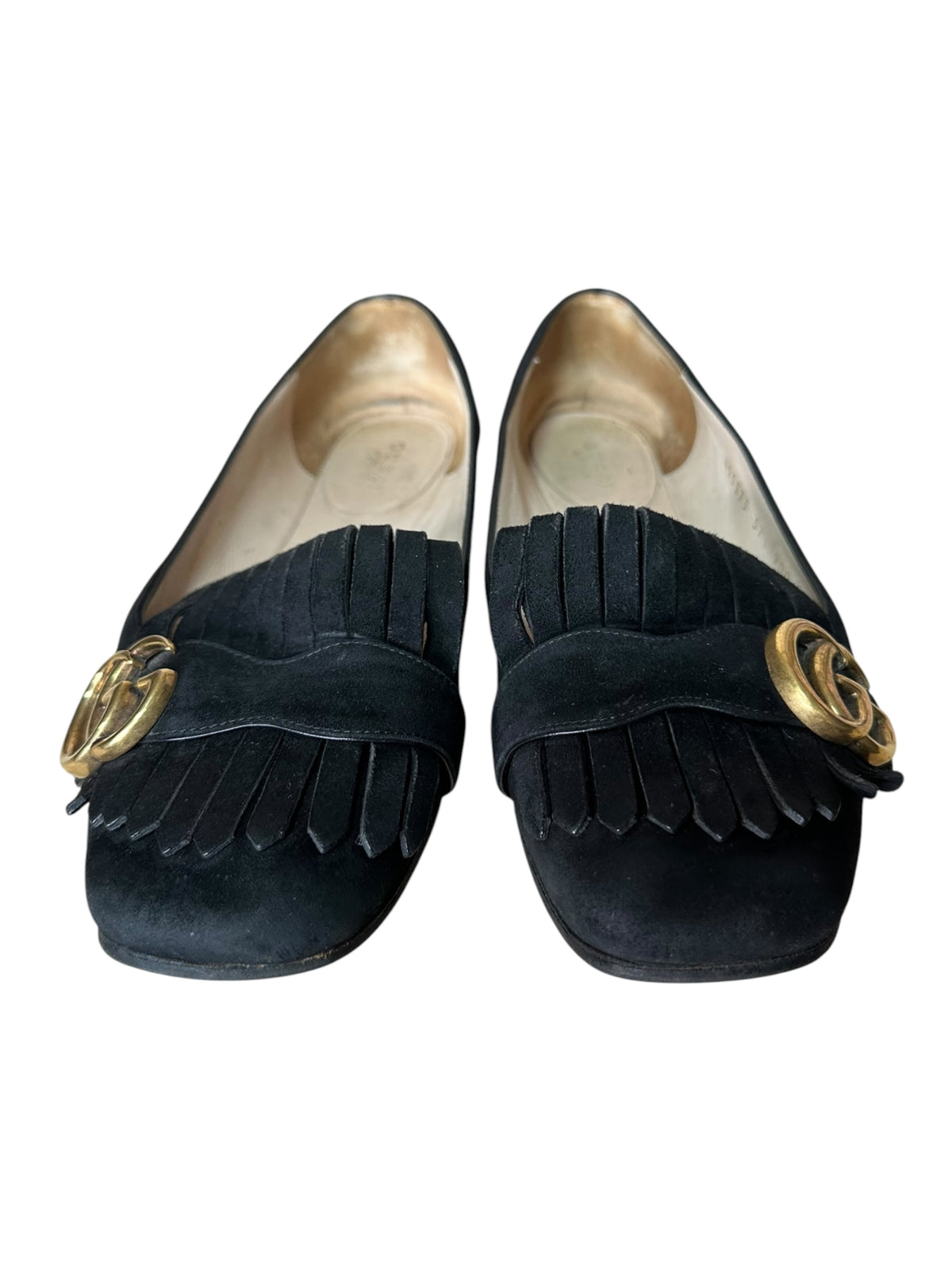 Gucci ballerine in pelle scamosciata (37.5)