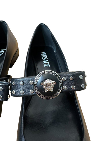 Versace ballerine in pelle (40)