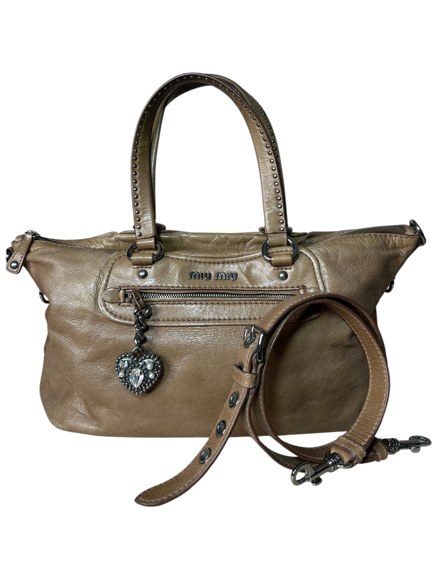 Miu Miu borsa in pelle — foto 17
