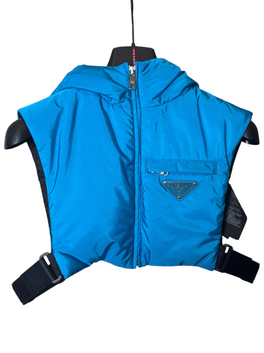 Prada Gilet Uomo con Cappuccio – Nylon (M)