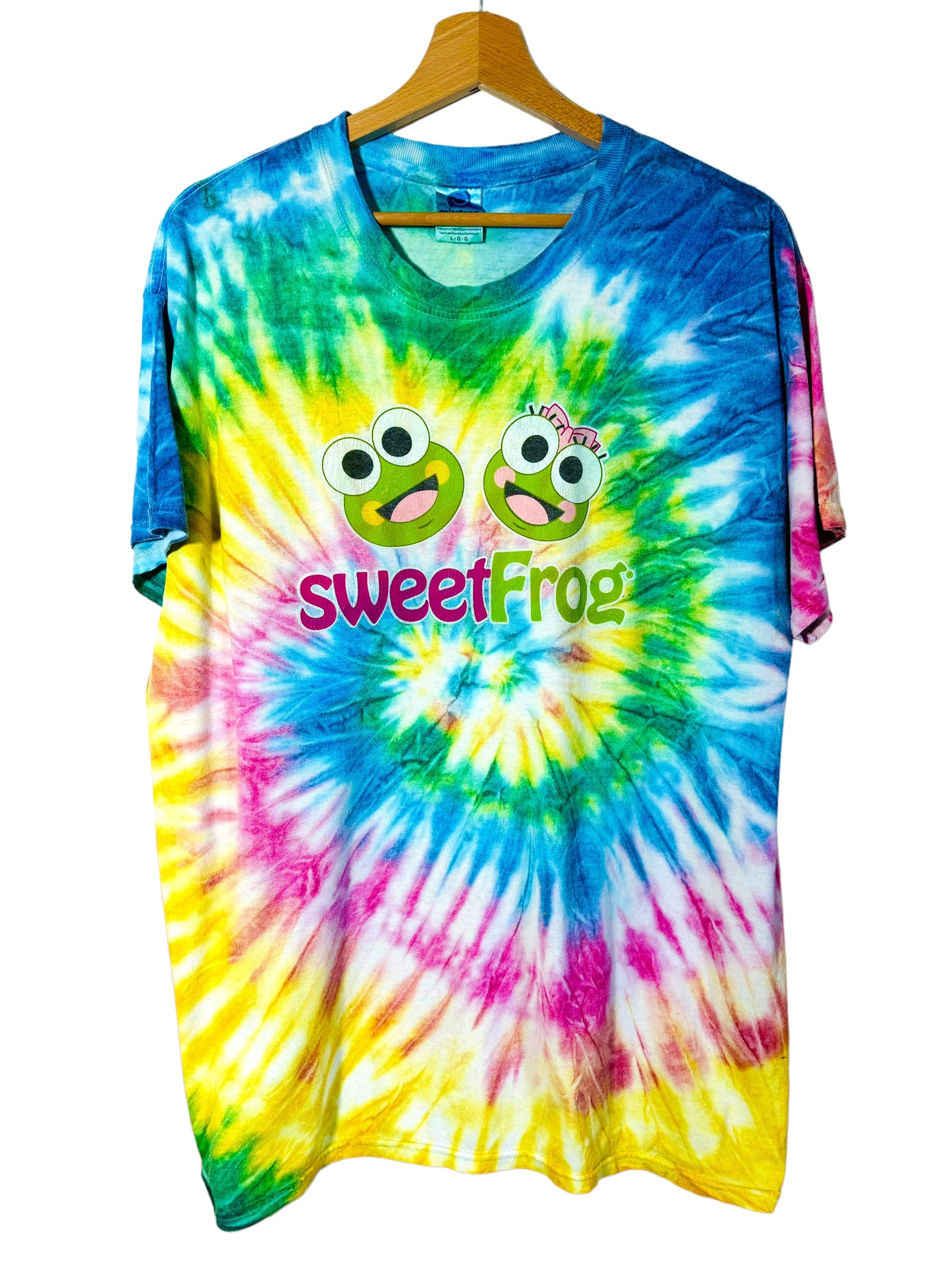 T-shirt vintage tie-dye (L)