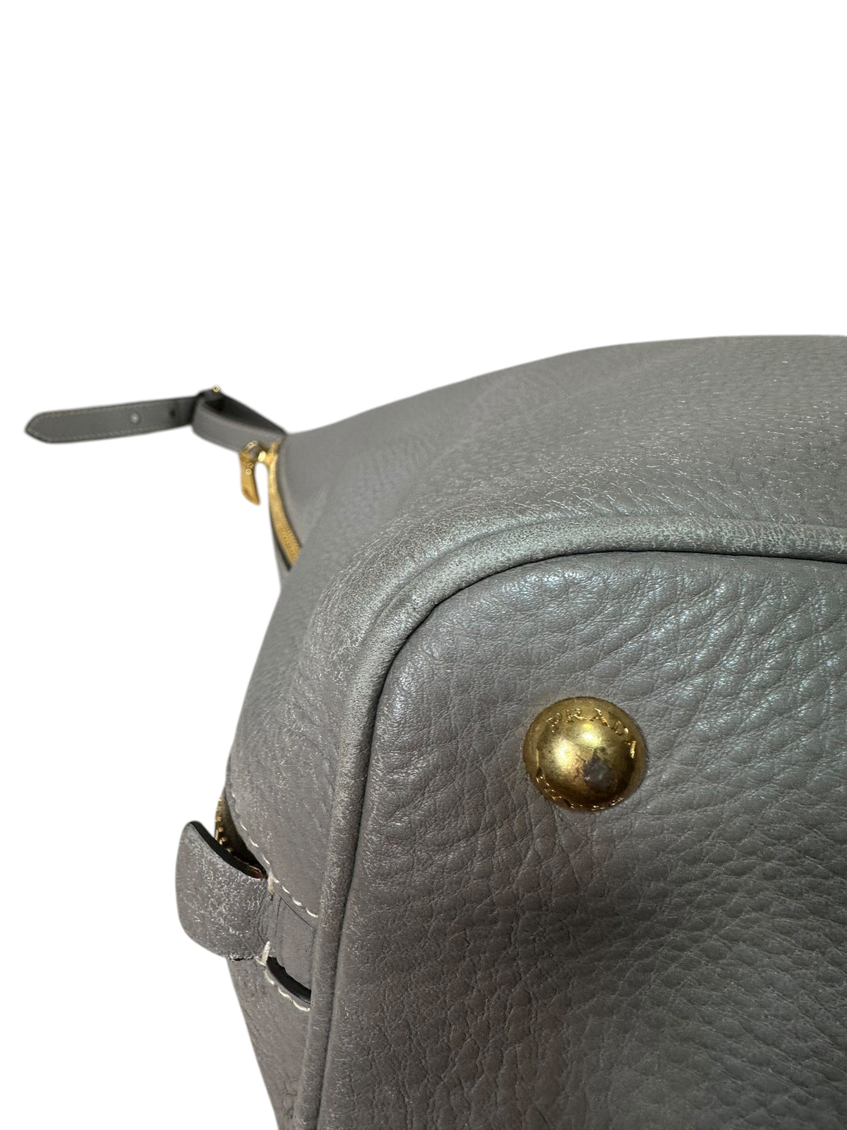 Prada borsa vintage in pelle martellata — foto 14