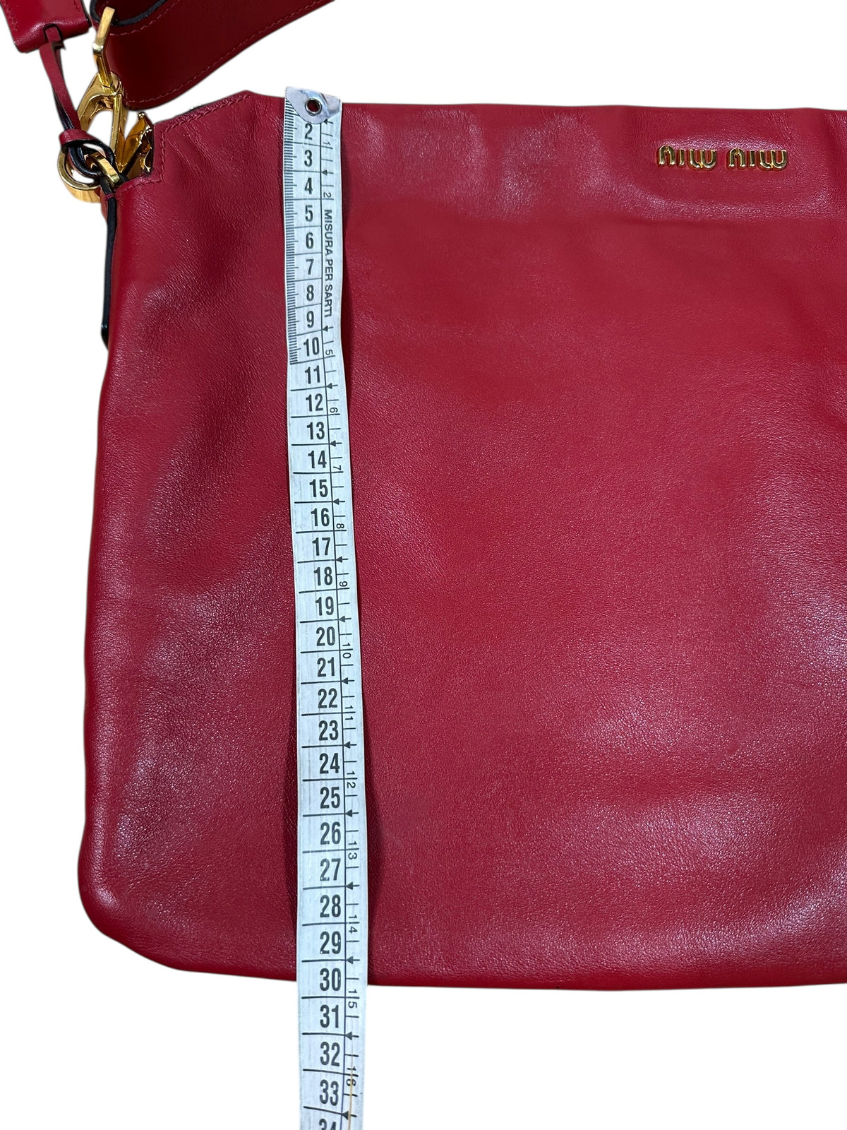 Miu Miu borsa vintage in pelle — foto 20