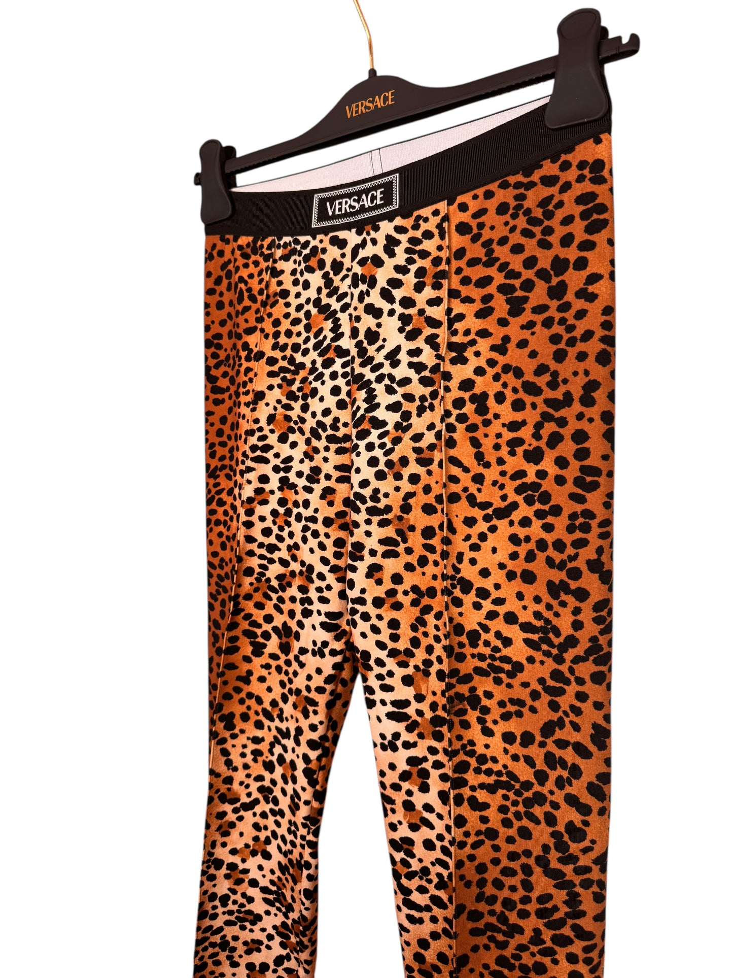 Leggings Versace leopardati con staffa taglia M nuovi — foto 5