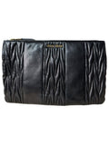 Miu Miu pochette in pelle matelassè