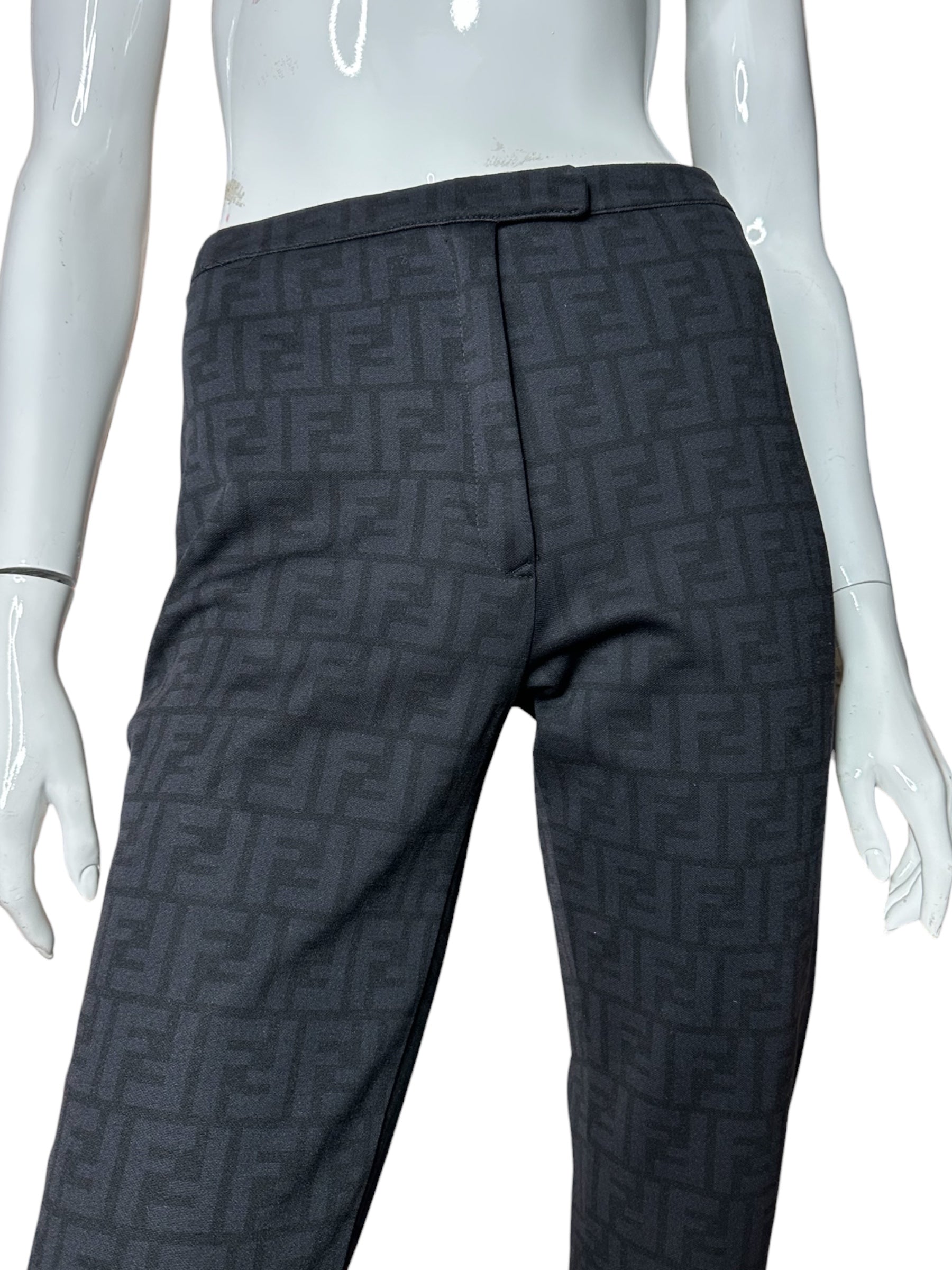 Fendi pantaloni vintage monogram — foto 2