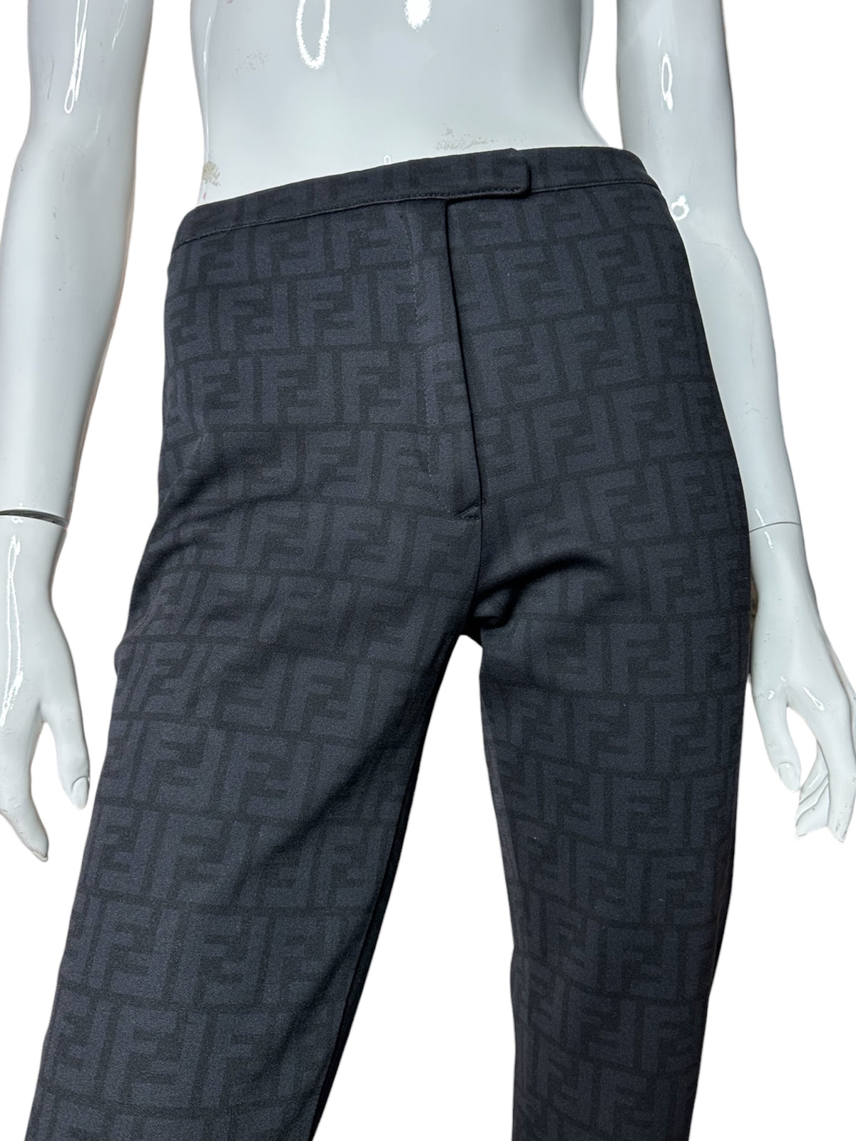 Fendi pantaloni vintage monogram — foto 2