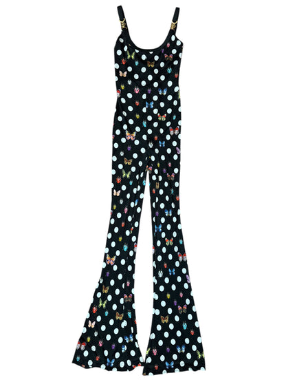 Versace Jumpsuit Flare a Pois “La vacanza”
