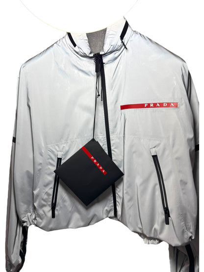 Giacca Prada Linea Rossa LR-LX066 Riflettente Uomo Taglia L