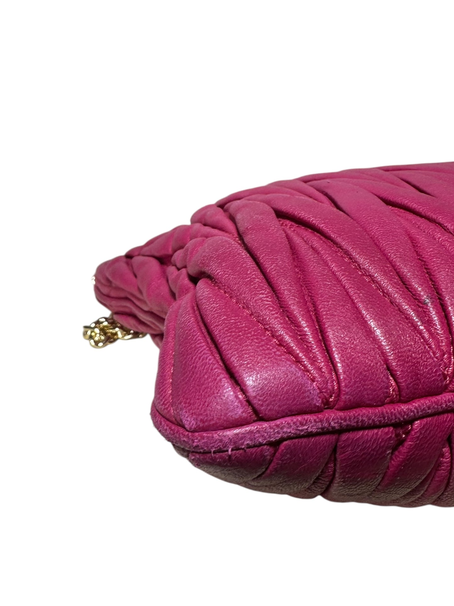 Miu Miu maxi pochette in pelle — foto 12