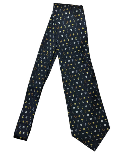 Salvatore Ferragamo cravatta in seta