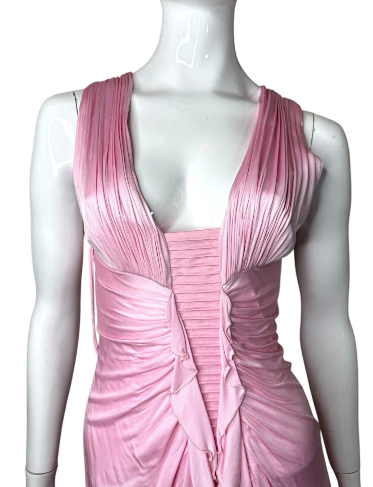 Versace SS2006 Abito Rosa Indossato da Madonna - Raro, Iconico, Taglia 44. — foto 4