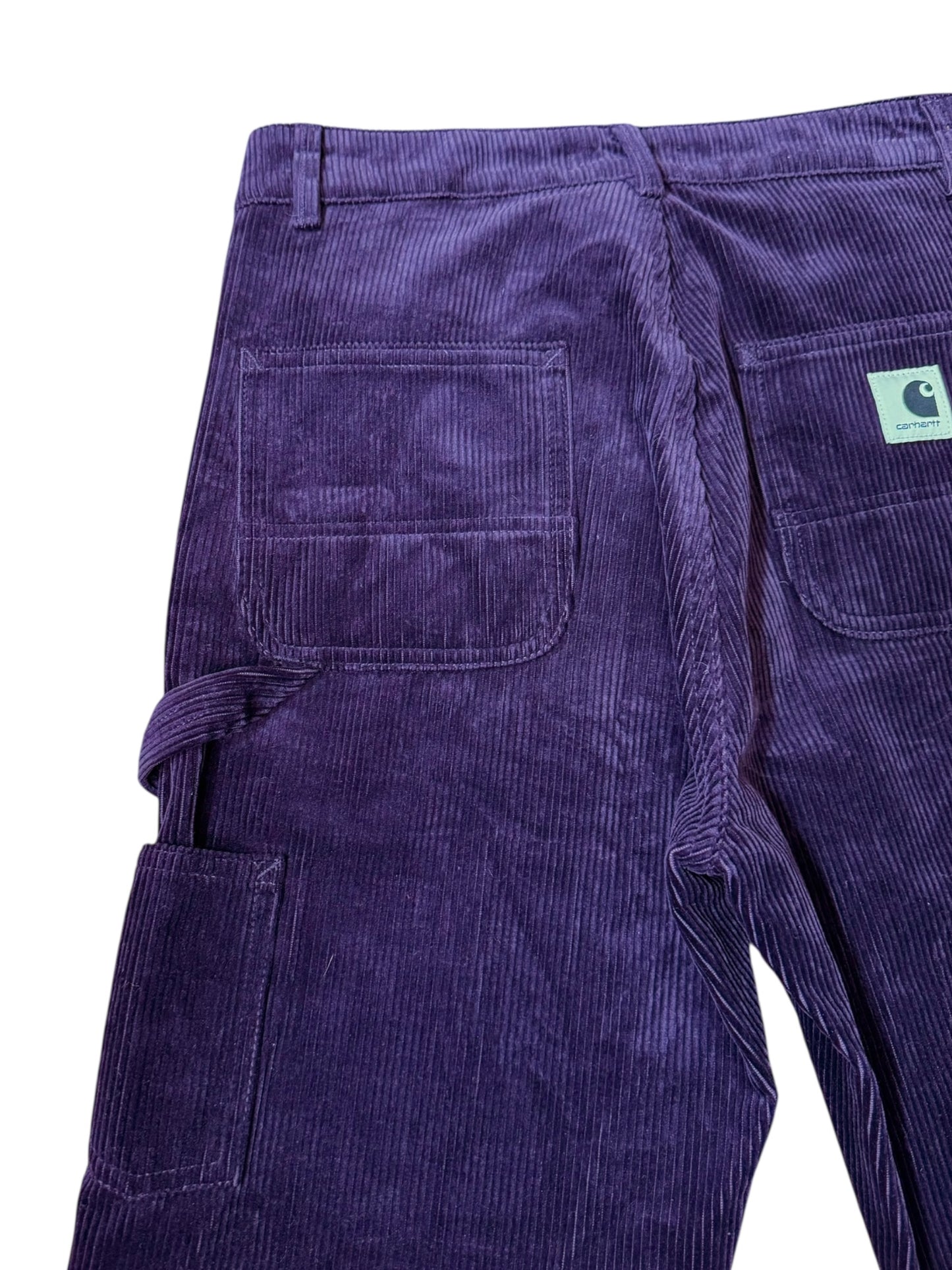 Pantaloni Carhartt Wip W’ Pierce Pant velluto viola taglia 24 — foto 7