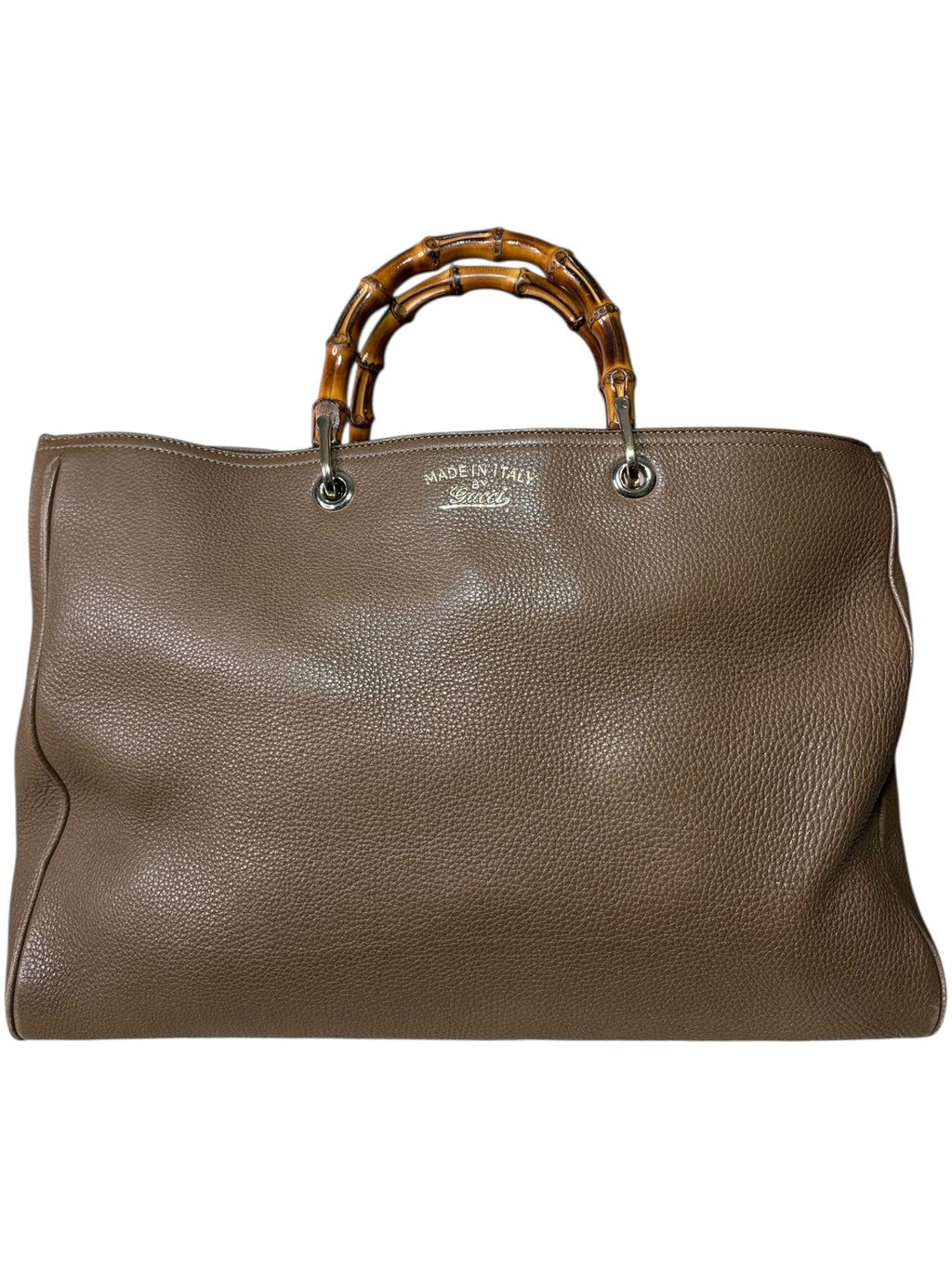 Gucci borsa shopper bamboo
