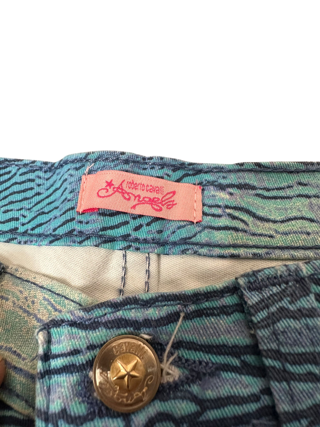 Roberto Cavalli Angels shorts anni 2000s (M)