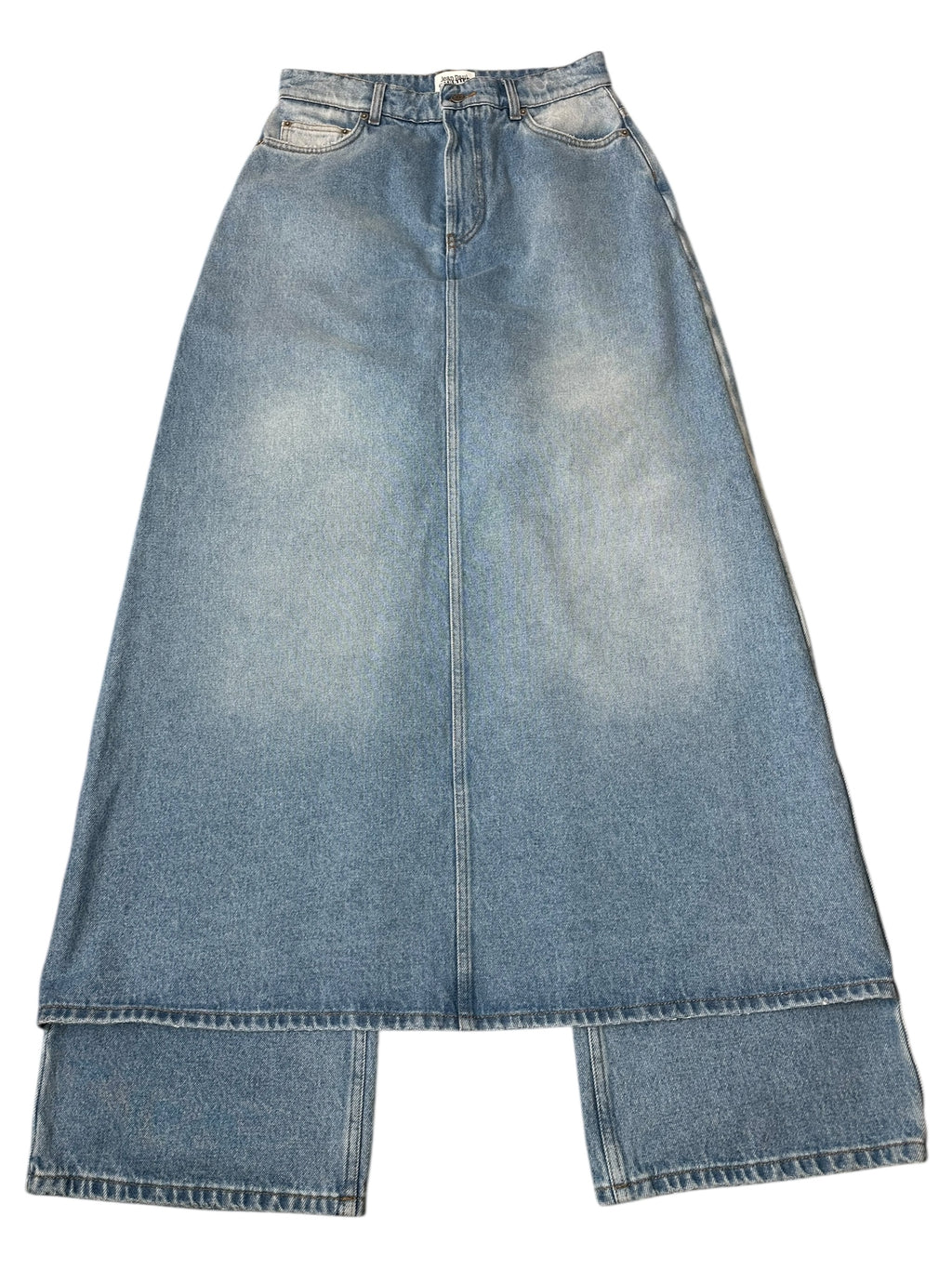 Jean Paul Gaultier pantagonna in denim — foto 7