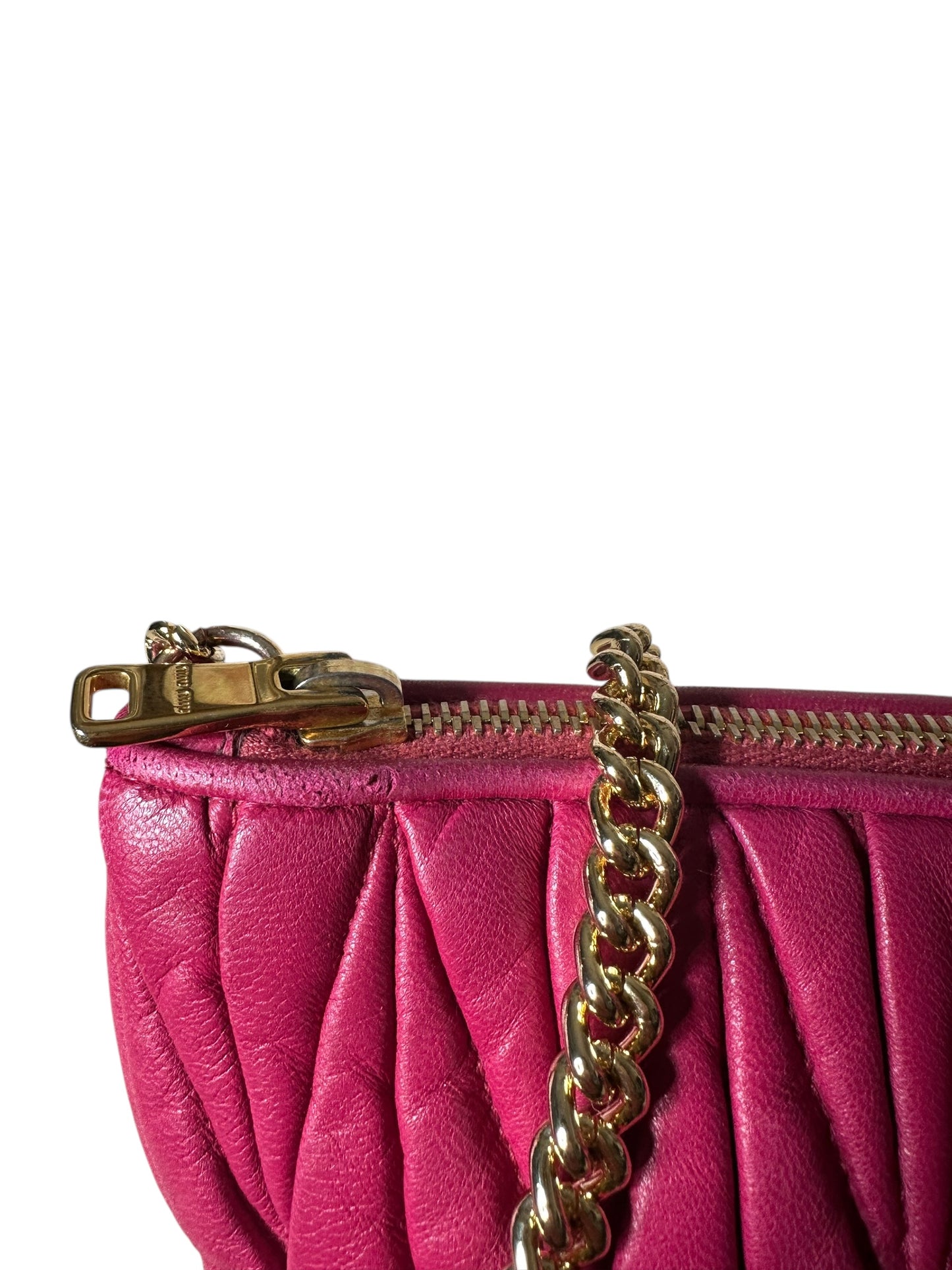 Miu Miu maxi pochette in pelle — foto 6