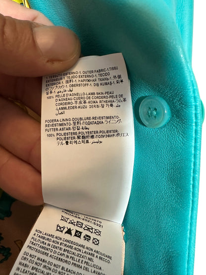 Versace blazer in pelle — foto 19