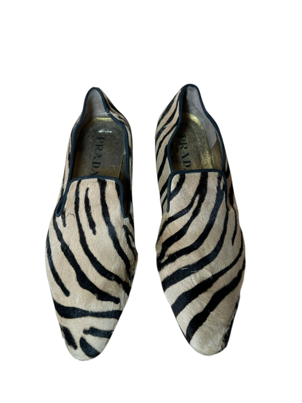 Prada mocassino in cavallino zebrato — foto 7