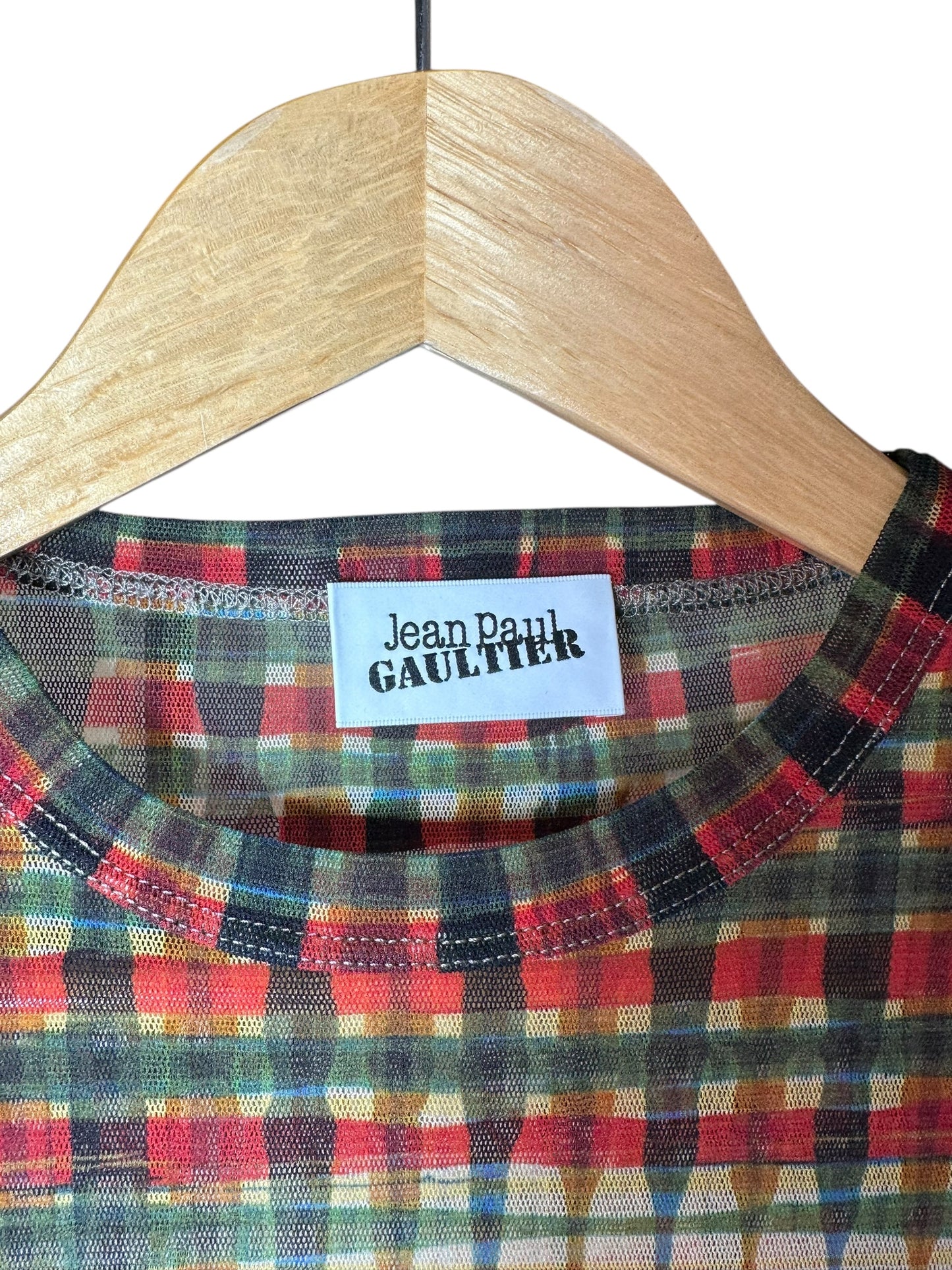 Jean Paul Gaultier maxi abito stampato (M)