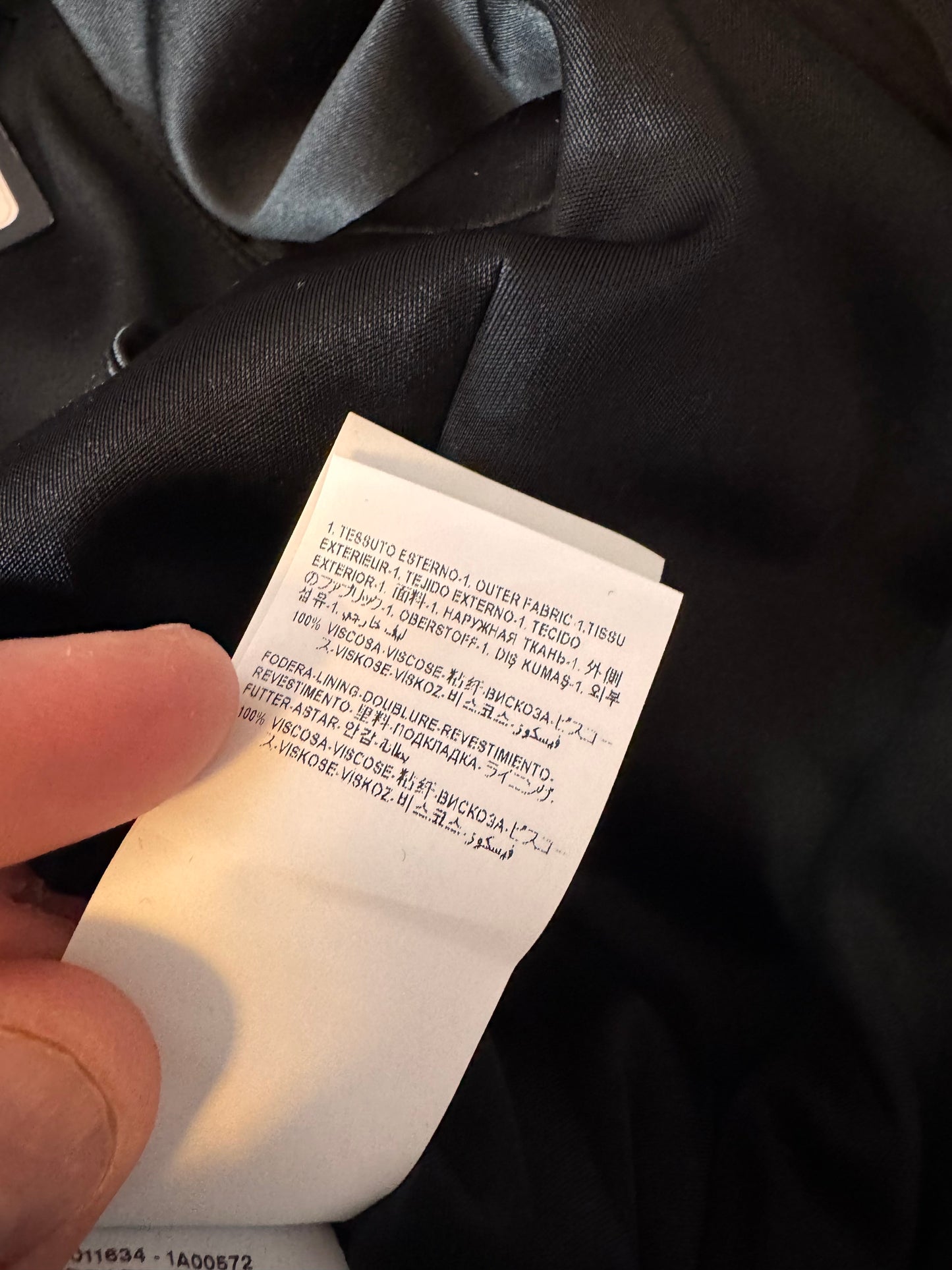 Abito Versace Nero Medusa Draped Jersey Made in Italy — foto 10