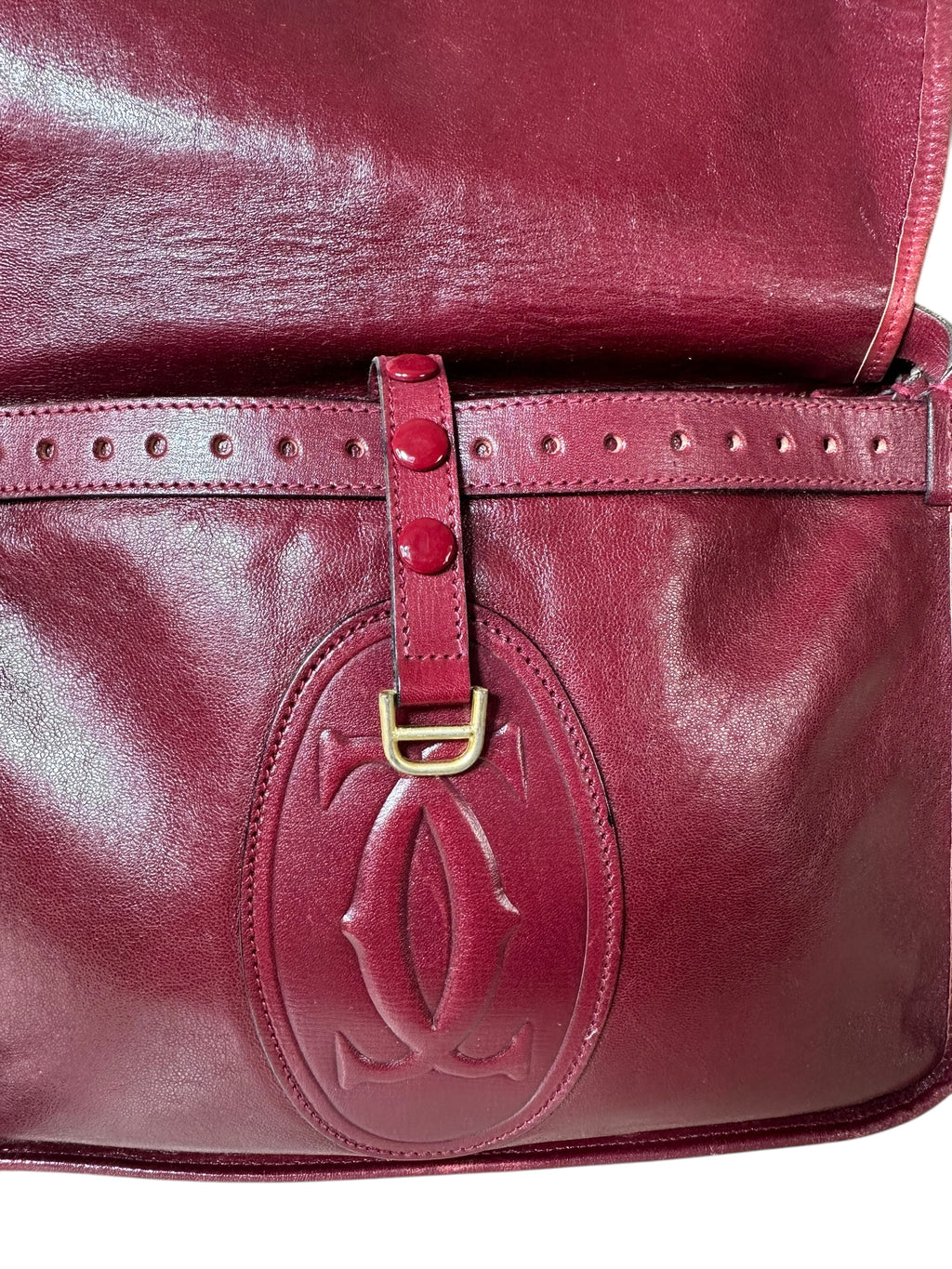 Cartier borsa vintage in pelle — foto 12