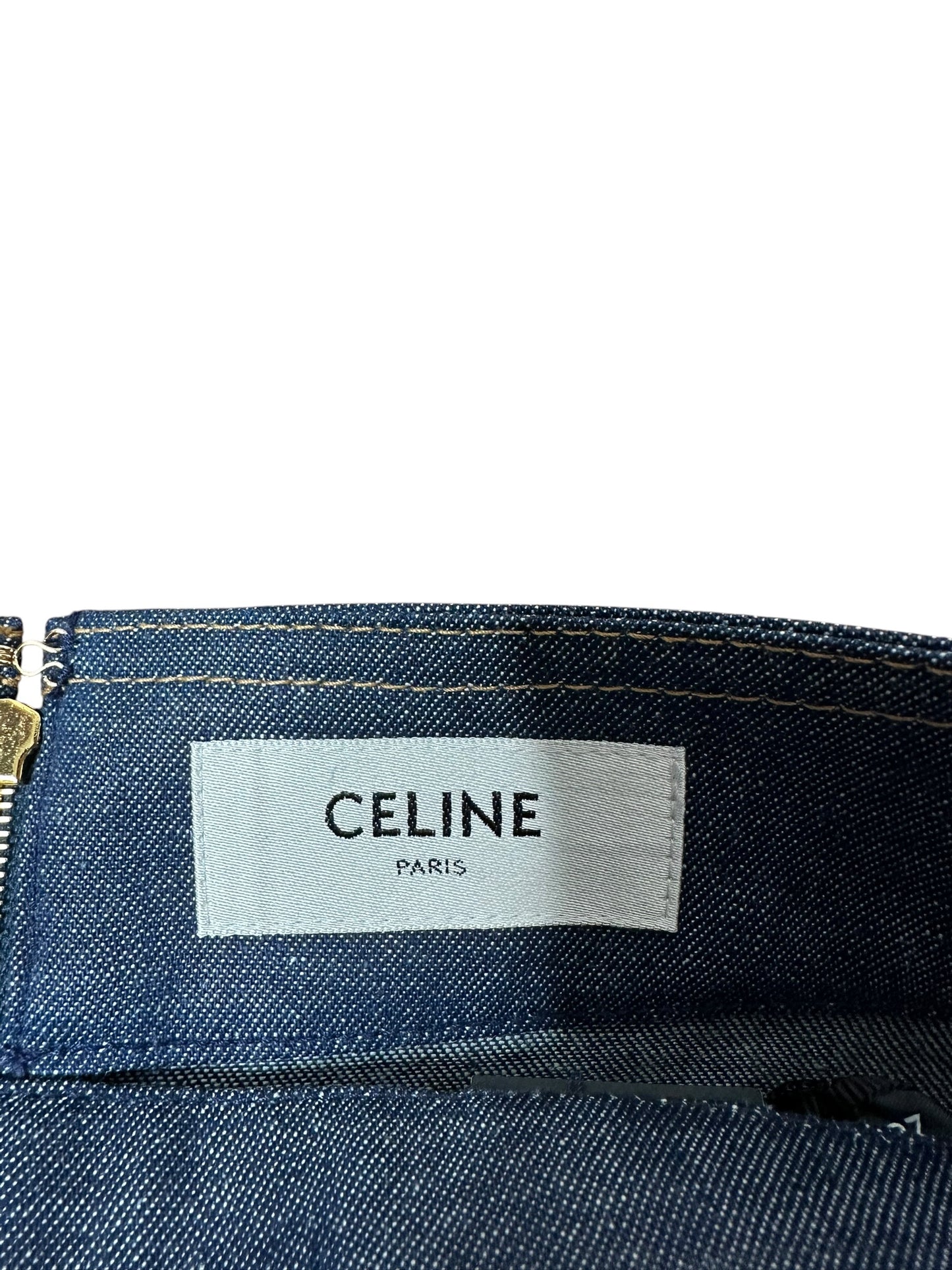 Celine mini gonna in denim — foto 6
