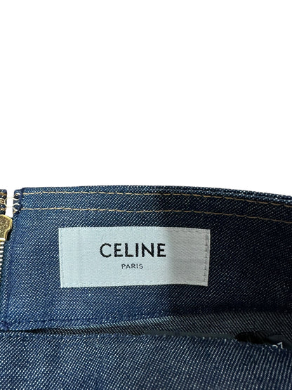 Celine mini gonna in denim — foto 6
