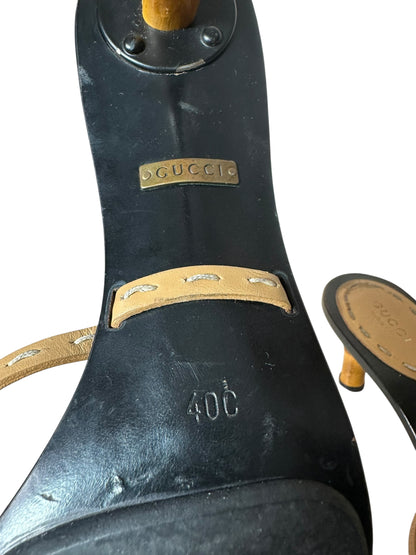Gucci sandali vintage bamboo