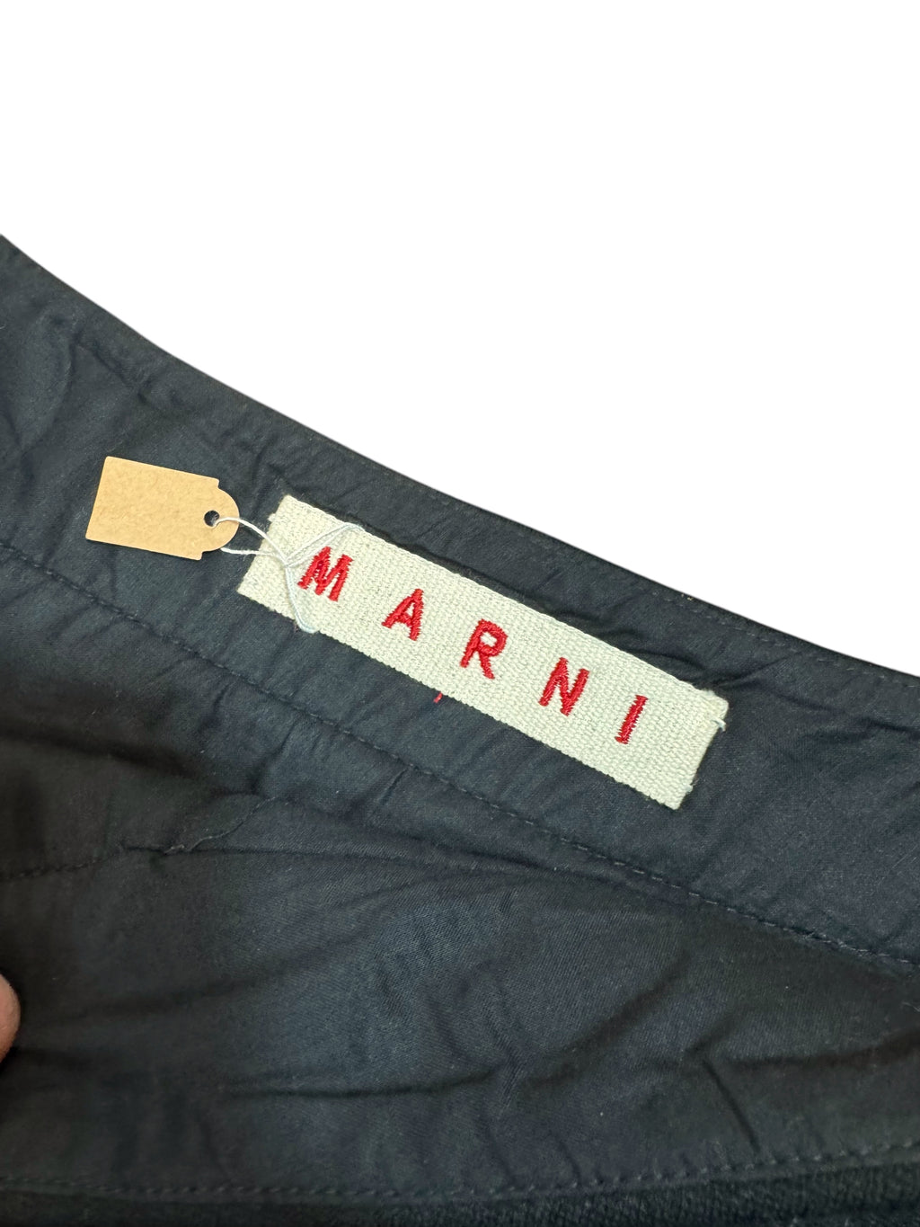 MARNI - Gonna Vintage con Dettagli Geometrici in Contrasto — foto 3