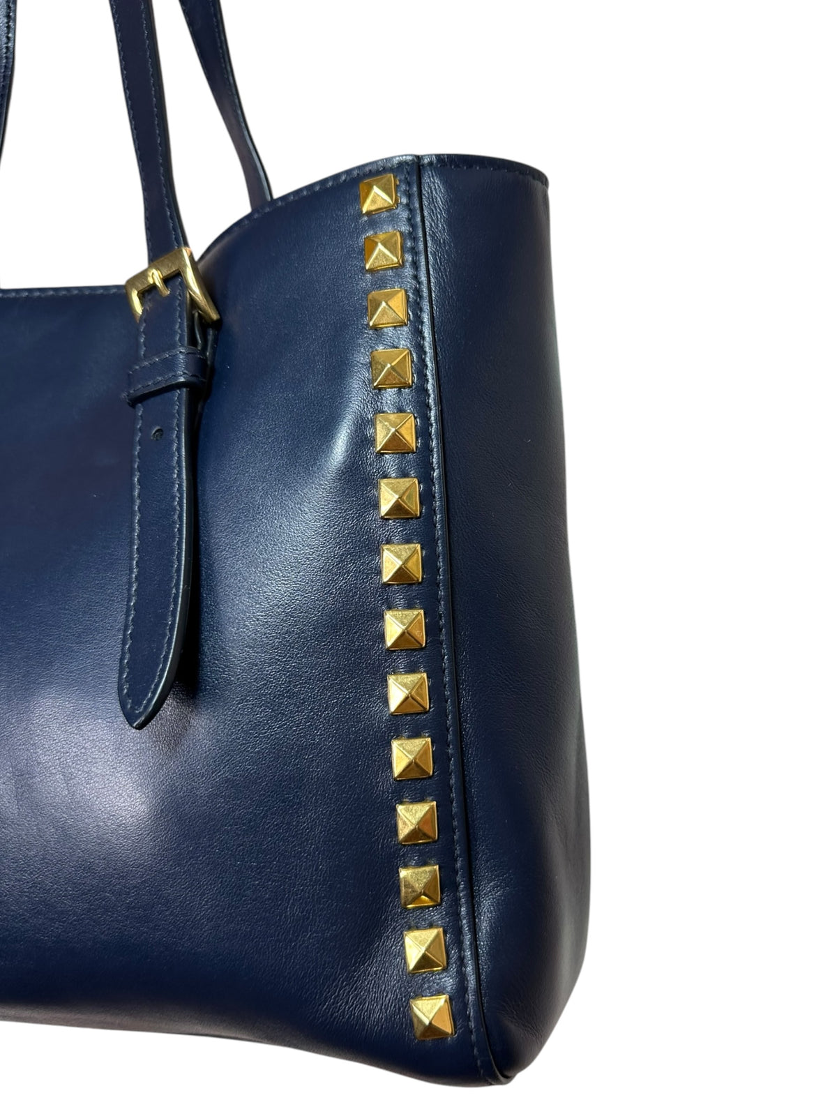 Miu Miu borsa in pelle con borchie
