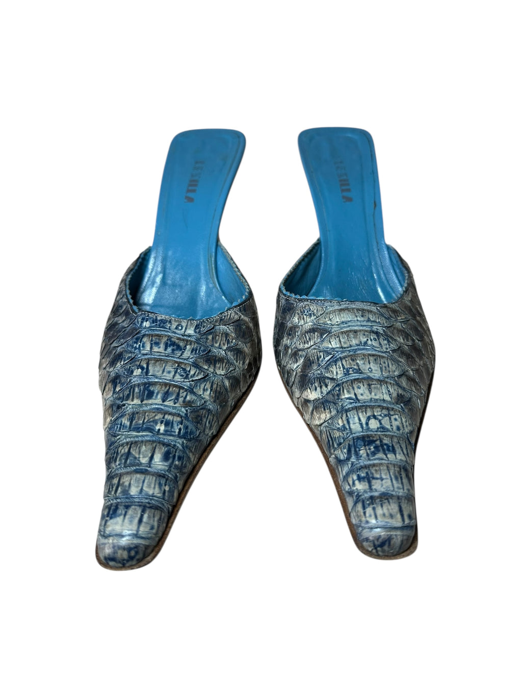 Le Silla saboto vintage in pitone — foto 6
