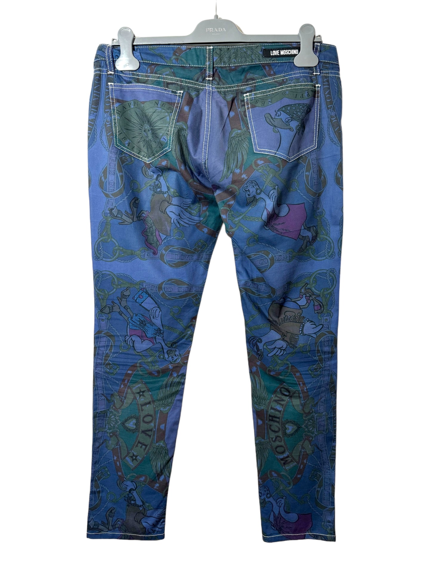 Love Moschino pantaloni in cotone