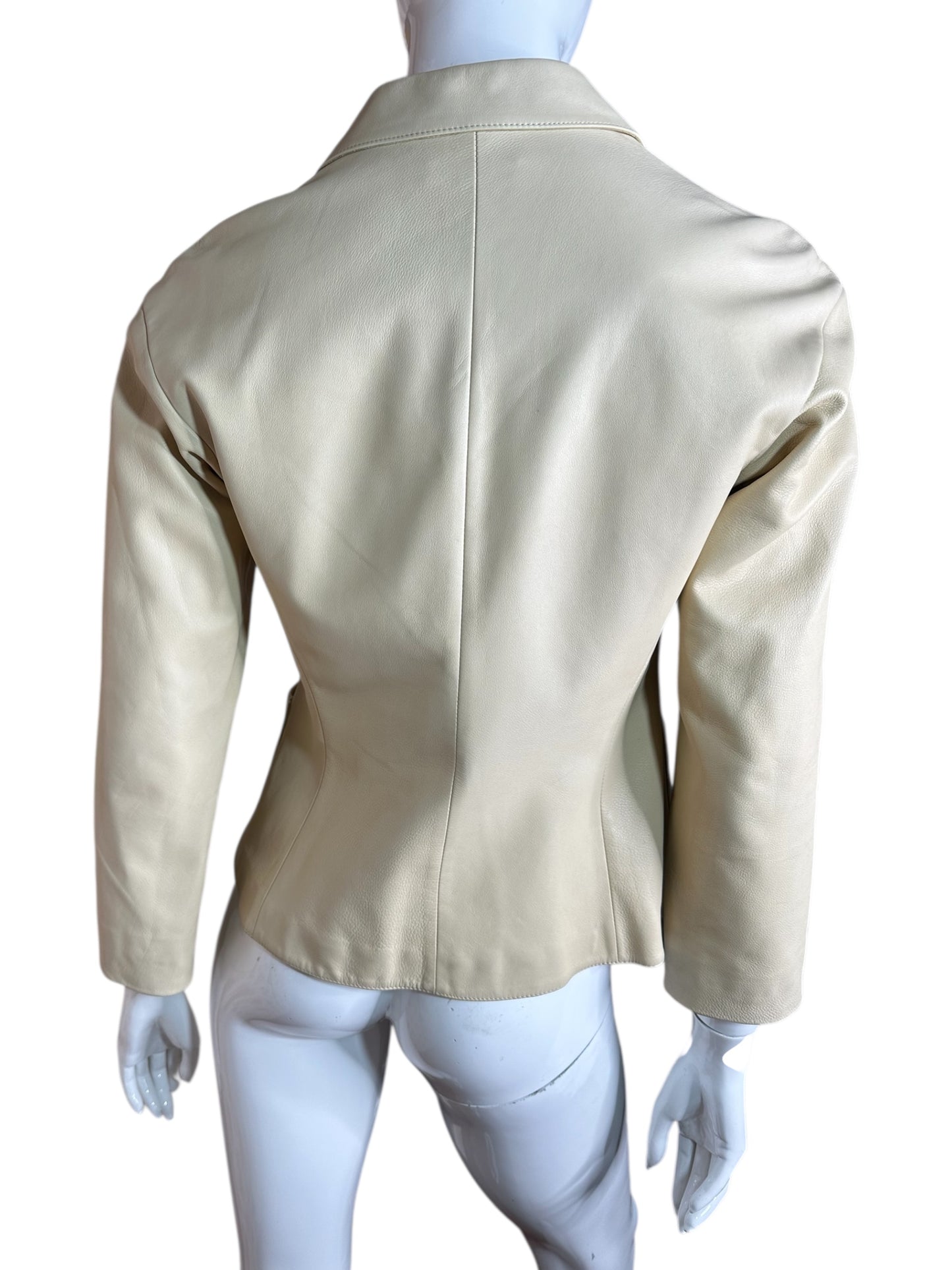 Prada giacca in pelle