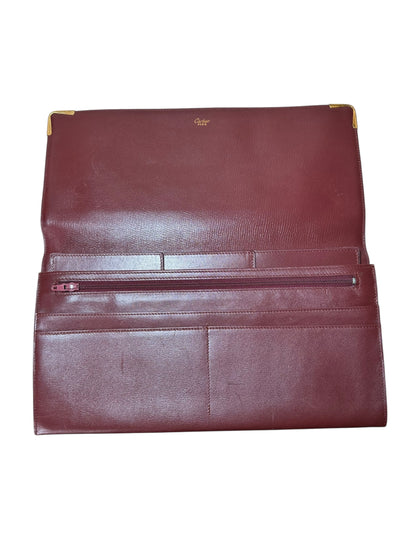 Cartier pochette vintage in pelle
