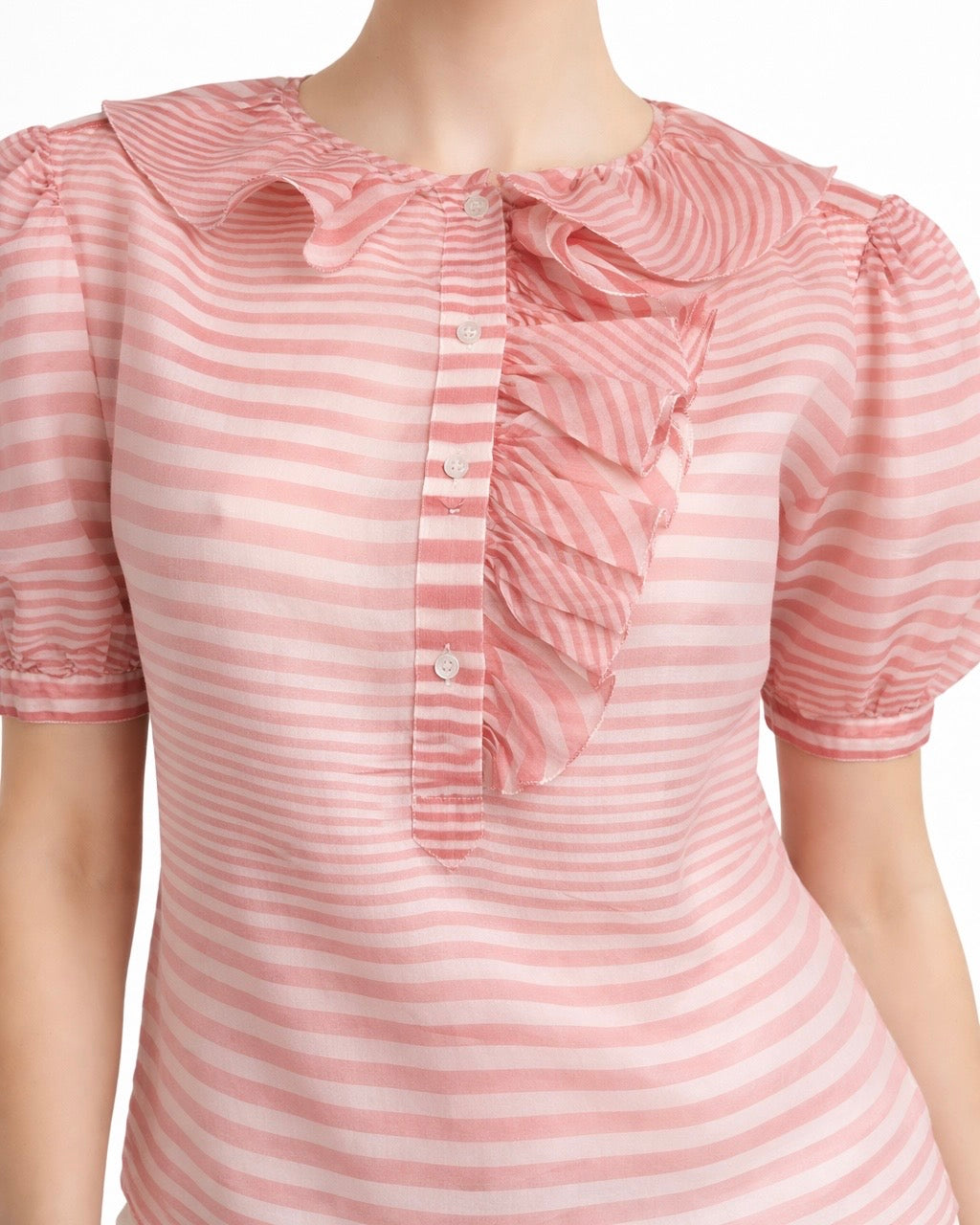 Valentino top vintage a righe — foto 4