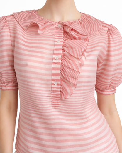 Valentino top vintage a righe — foto 4