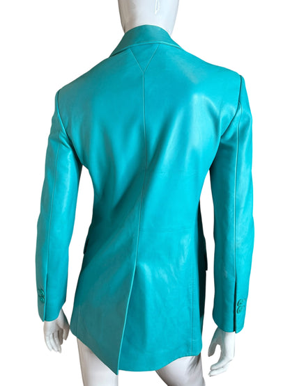 Versace blazer in pelle — foto 8