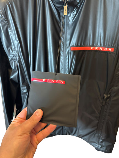 Giacca Prada Linea Rossa Impermeabile, Traspirante, Ultra Leggera, Taglia 50