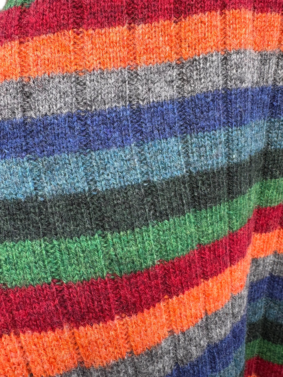 Maglione United Colors of Benetton Pure Shetland multicolor Made in Italy - L — foto 7