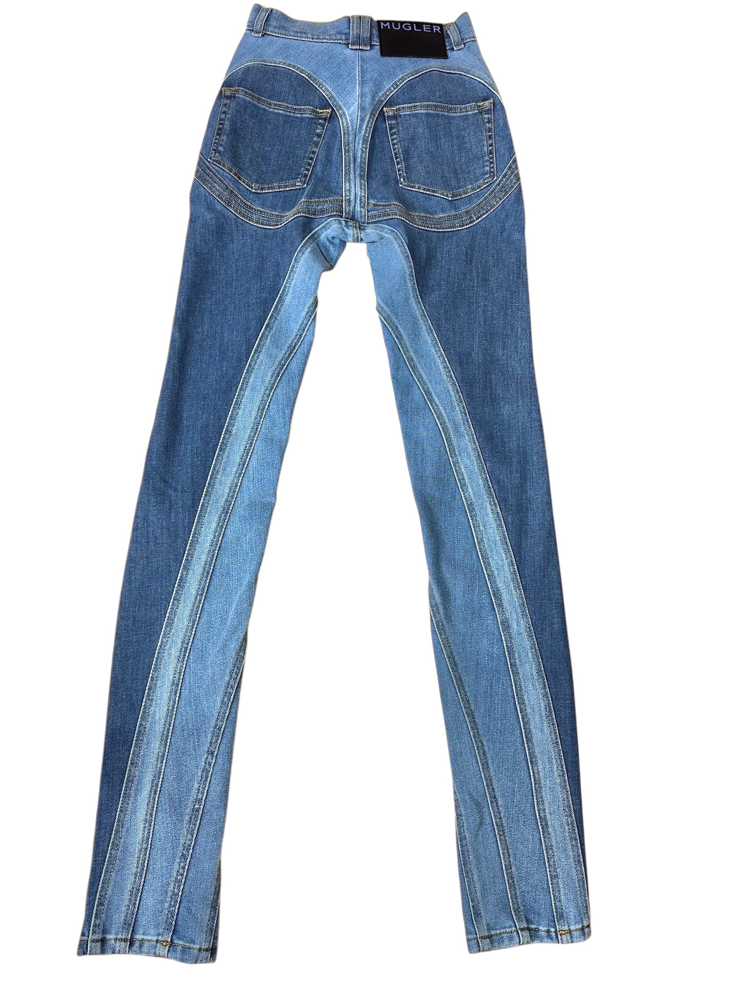 Mugler jeans slim (XS)