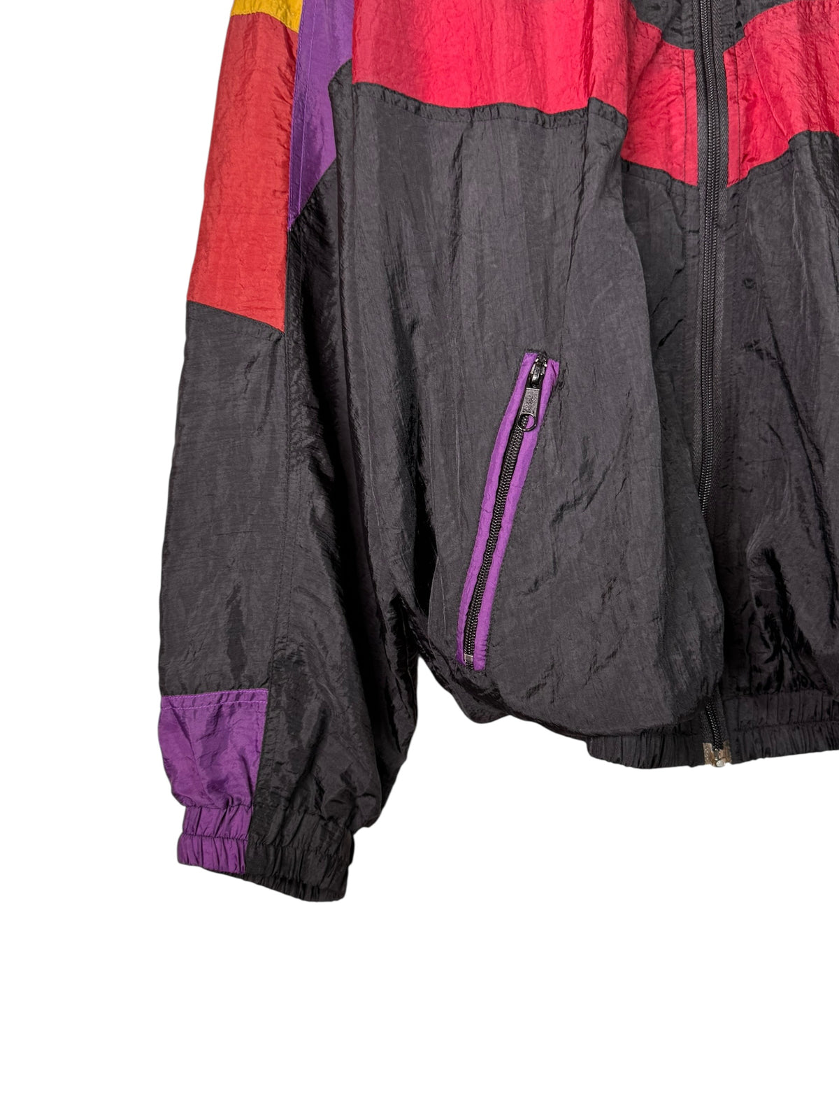 Giacca vintage Sinful color block anni 90 windbreaker taglia L — foto 3