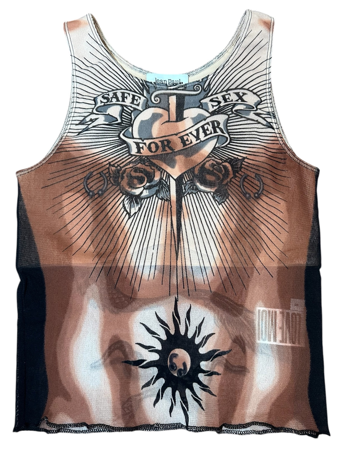 Jean Paul Gaultier tank top stampato — foto 5