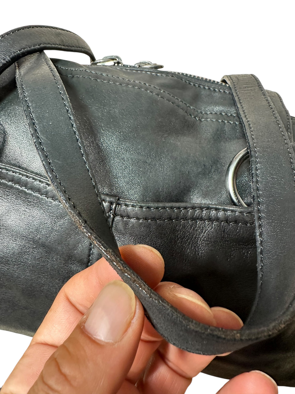 Prada borsa vintage in pelle — foto 8