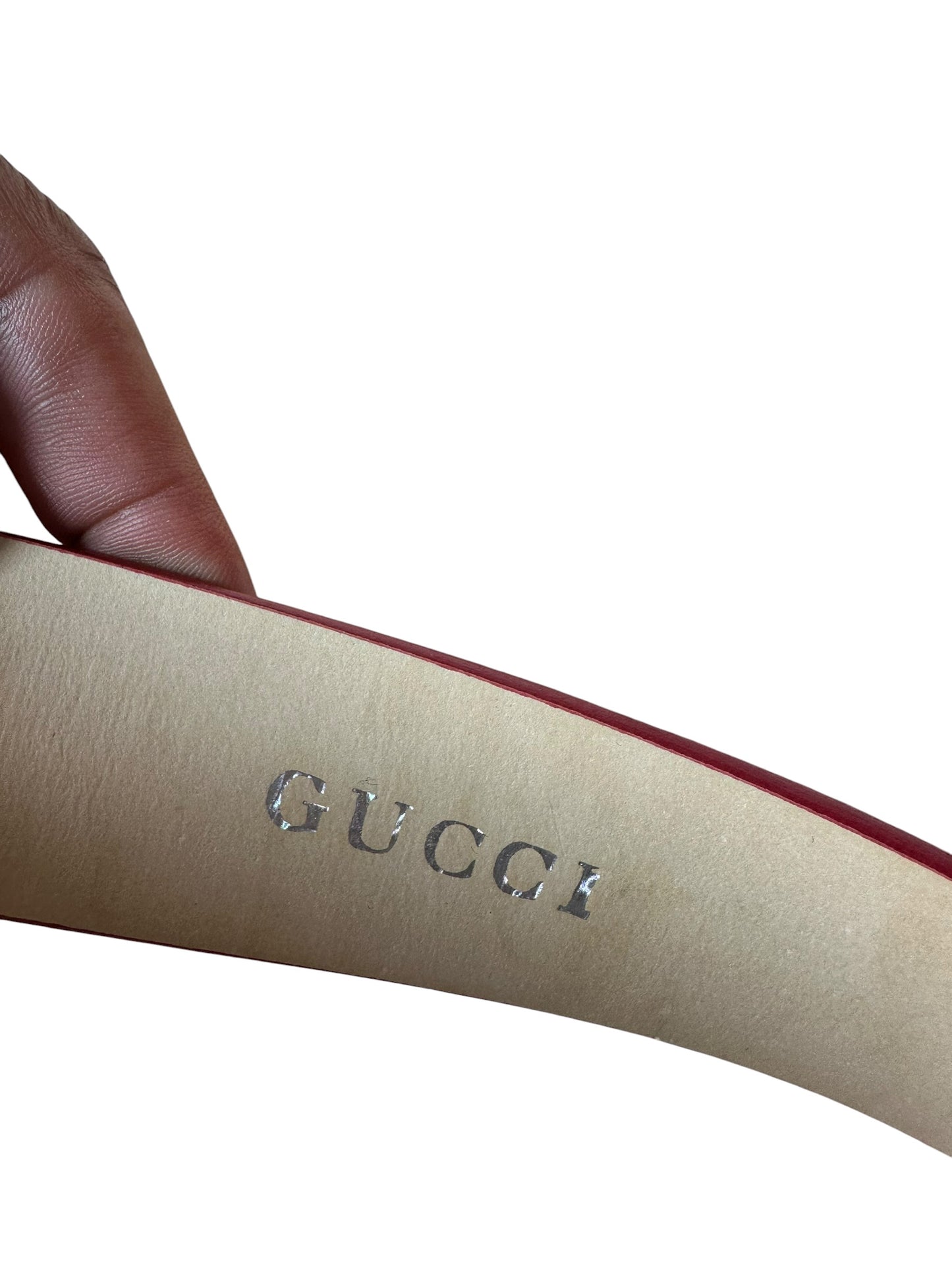 Gucci cintura vintage in pelle