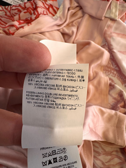 Gonna Versace stampa marina con Medusa gioiello – TG 38 IT